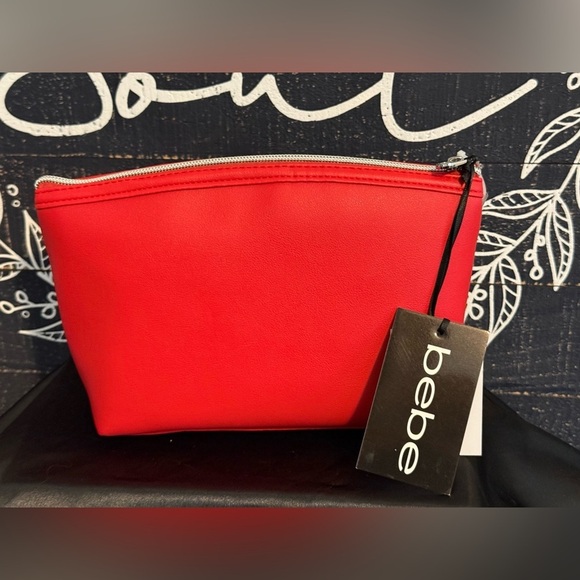 Bebe Rhinestone Cosmetic Bag - Picture 5 of 5